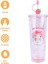 Sanrio Lisanslı Çift Cidarlı Pipetli Plastik Şişe (800ML) - My Melody 4