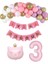 Kedi Folyo Balon Pastel Rakam Folyo Balon Balon Zinciri Seti 40 Balon 3 Yaş 1