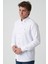 Aveiro G2513 Slim Fit Desenli Gömlek Beyaz 2