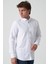 Aveiro G2513 Slim Fit Desenli Gömlek Beyaz 3