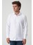 Braga G2517 Slim Fit Desenli Beyaz Gömlek 1
