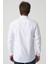 Braga G2517 Slim Fit Desenli Beyaz Gömlek 4