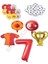 Sarı Kırmızı Galatasaray Balon Seti Yaş 7 1