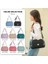 Kadınlar Için Küçük Çanta 2022 Stil Rahat Moda Basit Düz Renk Moda Küçük Kare Çanta Kadın Omuzdan Askili Çanta Crossbody Çanta (Yurt Dışından) 5