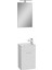 Ardea 67072 Banyo Dolabı Seti Kapaklı 60 cm Parlak Antrasit 5
