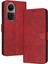 Kart ile Oppo Oppo 10 5g Pu Deri Saf Renk Kickstand Için Flip Case (Yurt Dışından) 1