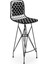Knsz kafes tel bar sandalyesi 1 li zengin syhviona sırt minderli 75 cm oturma yüksekliği ofis cafe bahçe mutfak 3