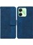 Realme C61 Flip Folio Cüzdan Kapak Premium Pu Deri Için Flip Case (Yurt Dışından) 1