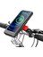 Bisiklet Scooter Gidon Cep Telefonu Kılıfı Tutucu Kablosuz Şarj Ile Su Geçirmez Bisiklet Motosiklet Telefon Braketi (Yurt Dışından) 2