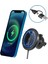 Mriowiz M-2002W 15W 360 Derece Dönen Magsafe Manyetik Araç Kablosuz Şarj Cihazı, Iphone 12 Serisi Için, USB + Usb-C / Type-C Veri Kablosu Ile, Kablo Uzunluğu: 1 M (Yurt Dışından) 1
