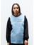 Siyah Kadın Denim Üzeri Nakış Işlemeli Bisiklet Yaka Sweatshirt Dar Paça Pantolon Pamuklu Örme Alt Üst Takım 2
