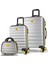 Colors Abs Makyaj Kabin ve Orta Boy Gri 3'lü Valiz Seti 1