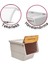 Organizer Çok Amaçlı Kutu Bambu Tekerlekli Patateslik Soğanlık Kutusu (3X12LT) 3