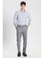 Pamuklu Slim Fit Dar Kesim Klasik Yaka Armürlü Gömlek 2