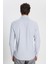 Pamuklu Slim Fit Dar Kesim Klasik Yaka Armürlü Gömlek 5