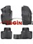 Fiat Marea 1996-2002 3D Havuzlu Paspas Siyah 1