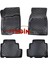 Chevrolet Captiva 2008 3D Havuzlu Paspas Siyah 1