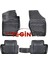 Citroen C4 2012 3D Havuzlu Paspas Siyah 1