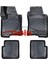 Fiat Panda 2016 3D Havuzlu Paspas Siyah 1