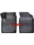 Peugeot Partner 1 Panelvan (2 Parça) 3D Havuzlu Paspas 2008 Siyah 1