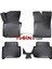 Volkswagen Touran 3D Havuzlu Paspas 2006 Siyah 1