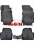 Citroen C3 2021 3D Havuzlu Paspas Siyah 1