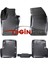 Fiat 500 x 2020 3D Havuzlu Paspas Siyah 1