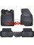 Dacia Sandero Stepway Comfort Paket 2022 3D Havuzlu Paspas Siyah 1