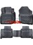 Honda City 2009-2013 3D Havuzlu Paspas Siyah 1