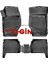Kia Sorento 2007 3D Havuzlu Paspas Siyah 1