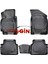 Chevrolet Aveo 2004 3D Havuzlu Paspas Siyah 1