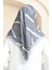 Soft Pamuk Eşarp 19093-01 Füme Gri 3