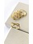 Zirkon Taş Fiyonk Ayarlanabilir Gold Yüzük DRN20003 3