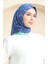 Soft Pamuk Eşarp 19094-06 Saks Yeşil 1