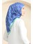 Soft Pamuk Eşarp 19094-06 Saks Yeşil 2