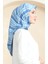 Soft Pamuk Eşarp 19093-04 Indigo Kot Mavi 2