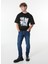 Normal Bel Slim Fit Mavi Erkek Denim Pantolon Vegas Slim - 1310 1