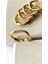 Premium Vintage Sade Ayarlanabilir Gold Yüzük DRN20010 3