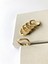 Premium Vintage Sade Ayarlanabilir Gold Yüzük DRN20010 5
