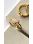 Zirkon Taş Pembe Kalp Ayarlanabilir Gold Yüzük DRN20012 1
