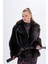 Kadın Tekstil Kahverengi Mont 616 5214 Bn Pls Mont SK24/25 Kahve 2