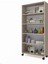 Kenzlife kitaplık beril 188*090*020 crd tekerlekli mutfak dolabı banyo ofis ayakkabılık kiler 1