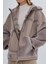 Kadın Kürk Vizon Mont 616 6472 Bn Kurk SK24/25 Vızon 3