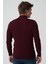 Águeda 1284 Slim Fit Yarım Balıkçı Triko Bordo 4
