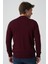 Abrantes K491 Slim Fit Fermuarlı Triko Hırka K.bordo 4