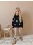 Kalp Baski Detayli Sweatshirt ve Fitilli Tayt Takim 2