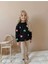 Kalp Baski Detayli Sweatshirt ve Fitilli Tayt Takim 3
