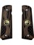 Silah Kabzası - Colt 1911, Girsan Mc 1911 ile Uyumlu - Koyu Kahverengi Renk - Metal Logolu - CLT1911CV093L1 1