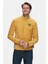 Cornıng Sarı Yarım Fermuarlı Nakışlı Polar Standard Fit Erkek Sweatshirt 1