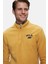 Cornıng Sarı Yarım Fermuarlı Nakışlı Polar Standard Fit Erkek Sweatshirt 2